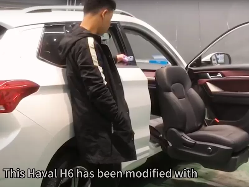 هافال H6 هذا معدّل بمقعد دوار Xinder-Tech